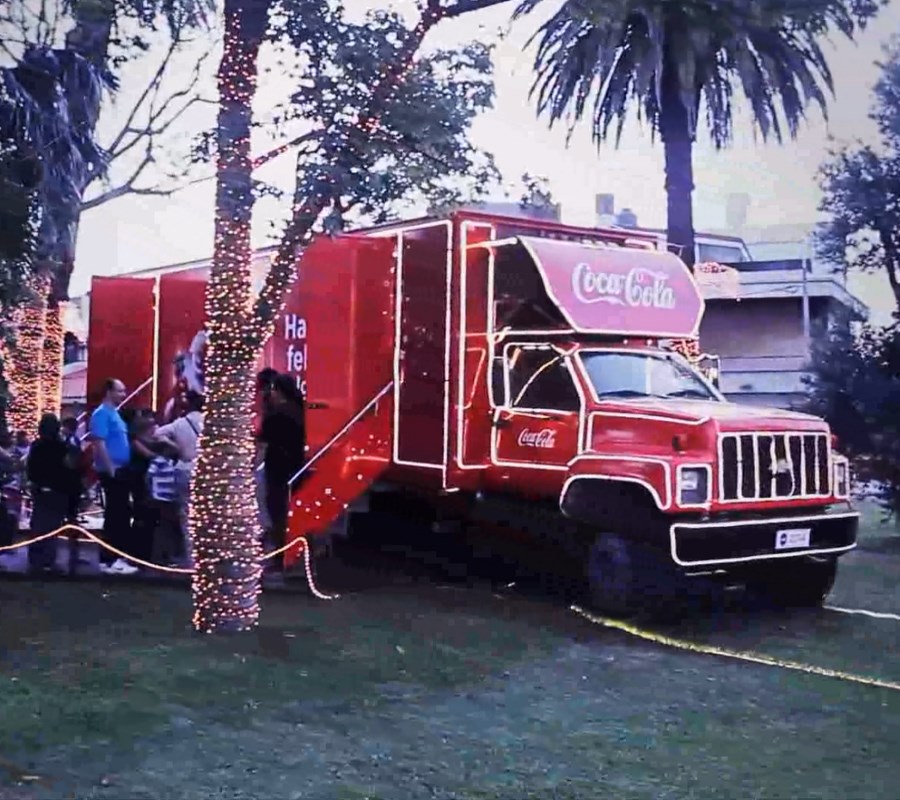 Coca Cola - Cami&oacute;n Navidad